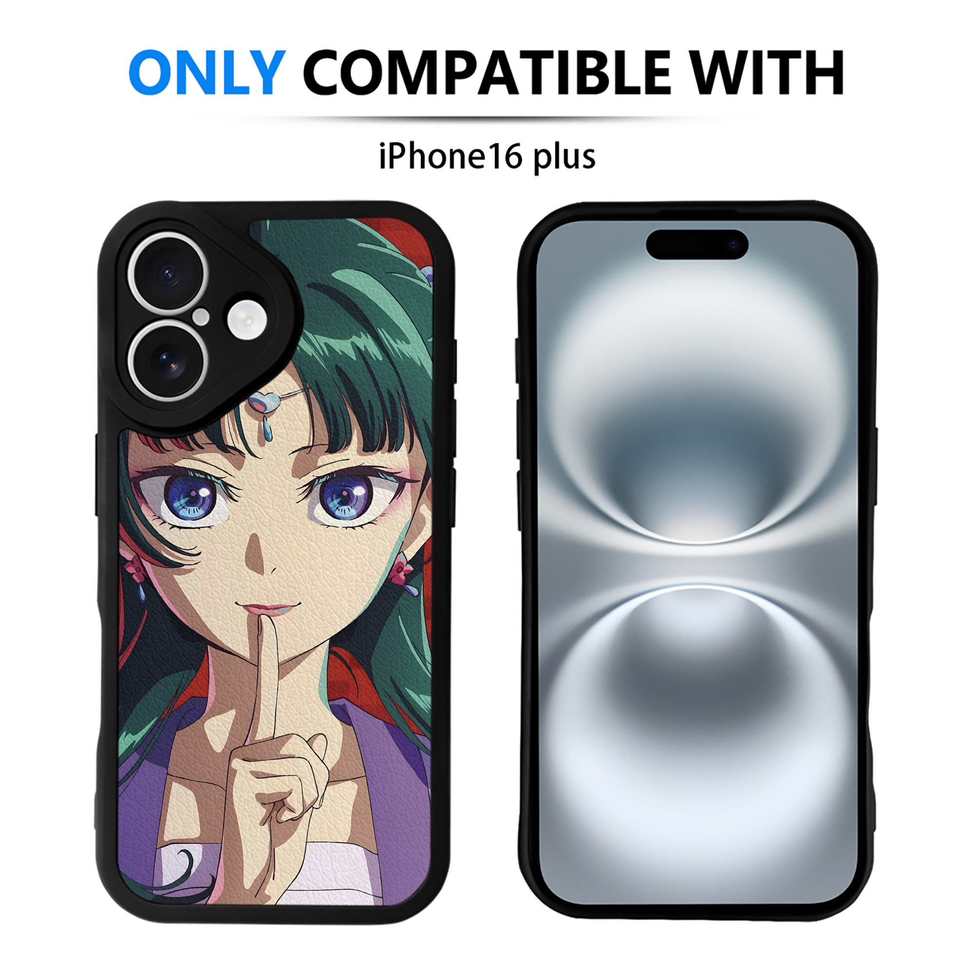 （画像用） 薬屋のひとりごと The Apothecary Diaries 【iPhone 16シリーズ対応】シリコンスマホケース（レザー調） 材質：シリコン